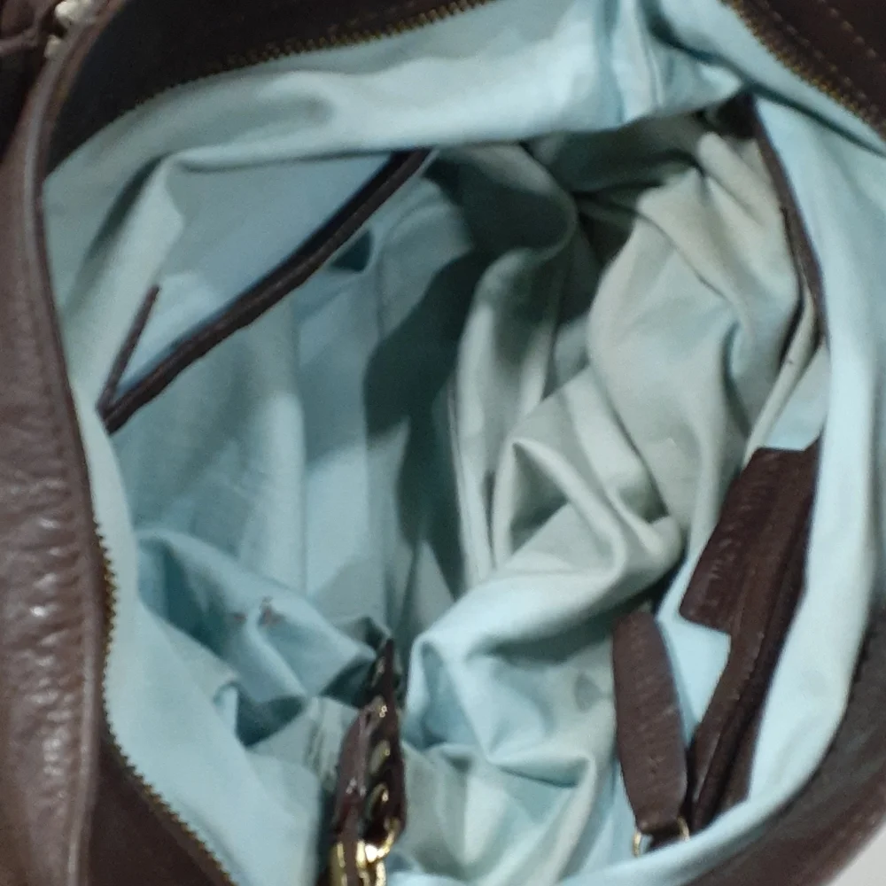 Cynthia Rowley brown  vegan leatherbrown s…